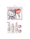 Cerda Set Cuidado Personal Viaje Hello Kitty, Kit de Viaje Con Gel Ducha, Champú y Crema Corporal, Tamaño Práctico para Equipaje
