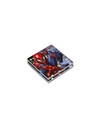 Egan Set de 2 Posavasos Spider-man para Niños y Adultos, Diseño Temático de Superhéroe, Material Resistente y Antideslizante