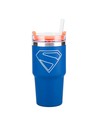 Paladone Vaso Gamer Superman Con Luces Led, Diseño Temático Dc Comics, Capacidad 500 Ml, Ideal para Bebidas Frías O Calientes