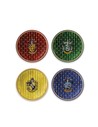 Egan Set de 4 Platos de Postre Casas de Hogwarts