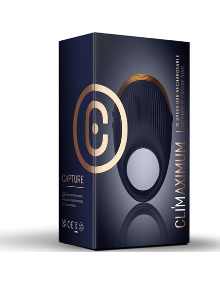 Compra CLIMAXIMUM Capture Anillo Vibrador - 10 Velocidades - Resistente Al Agua