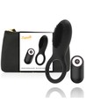 Coquette Toys Anillo Vibrador Control Remoto Recargable Negro/gold