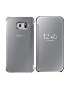 Funda clear cover galaxy s6 edge silver EF-ZG925BSEGWW kiwiku.com