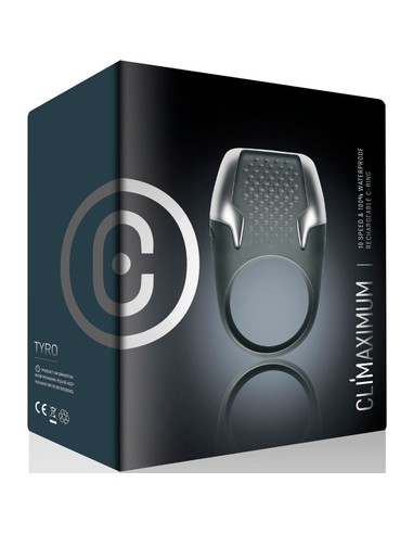 Compra CLIMAXIMUM Tyro Anillo Vibrador Para Pene Con Luces LED En Kiwiku