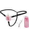 Baile Stimulating - Arnés Con Mariposa Vibradora Multivelocidad - Rosa