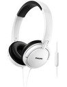 Philips Auriculares de Diadema Con Micrófono Shl3075wt/00 Blanco, Plegables, Cable 1,2 M, Aislamiento de Ruido