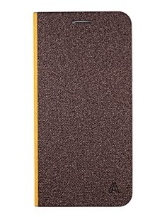 funda folio book flip marrón oscuro galaxy s6 anymode ANS6BFM kiwiku.com