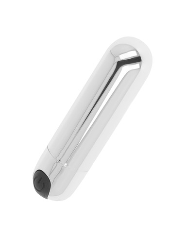 OHMAMA Bala Vibradora Silver 8 Cm Recargable USB - Kiwiku