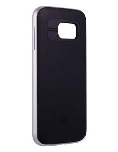 funda trasera tpu bumper metal plata galaxy s6 anymode ANS6MBP kiwiku.com