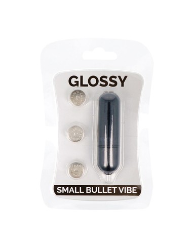 Compra GLOSSY Small Bala Vibradora Negro - Resistente al Agua en Kiwiku