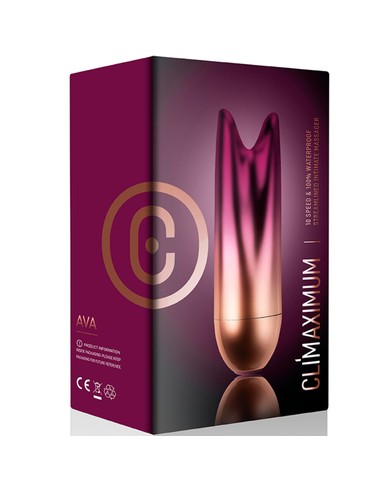Compra CLIMAXIMUM Ava Bala Vibradora Dual - 10 Velocidades - Resistente Al Agua en Kiwiku
