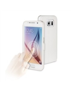 funda eye folio blanca con ventana completa samsung galaxy s6 muvit MUEYF0010 kiwiku.com 2