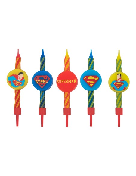 cinereplicas_velas_de_cumpleaños_superman_modelo_decorativo_tamaño_10_cm_4895205603875_oferta