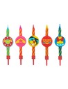 Cinereplicas Velas de Cumpleaños Wonder Woman Modelo Dc Comics 12 Unidades
