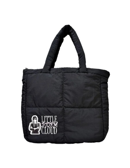 blue_sky_bolsa_tote_acolchada_wednesday_miércoles_negra_con_asas_largas_5056563719212_oferta