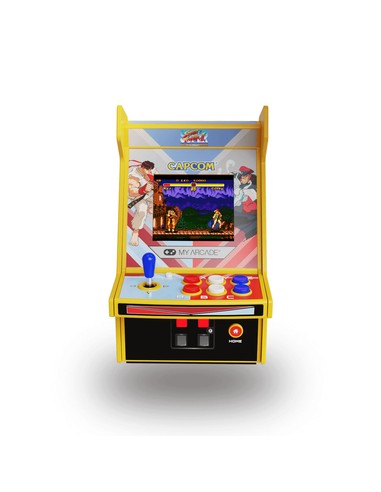 MY ARCADE Micro Player Pro Super Street Fighter II - Consola Portátil Retro Arcade 17 cm | Kiwiku