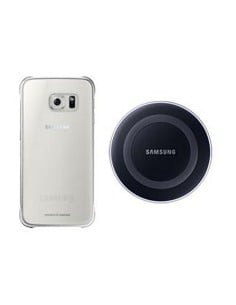 Kit Carga Inalambrica Original Samsung Galaxy S6 Edge (EP-WG925), negro EP-WG925IBEGVF kiwiku.com