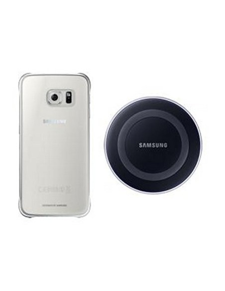 Kit Carga Inalambrica Original Samsung Galaxy S6 Edge (EP-WG925), negro EP-WG925IBEGVF kiwiku.com