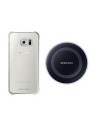 Kit carga inalambrica original samsung galaxy s6 edge (ep-wg925), negro