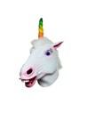 Ghoulish Máscara Cabeza Unicorn Pride - Disfraz Temático Con Cuerno y Orejas para Fiestas y Carnaval