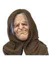 Ghoulish Media Máscara Grandma Hood para Disfraz de Abuela Terrorífica Unisex