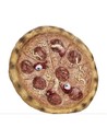 Ghoulish Nasty Pizza Decorativo de Casa para Halloween