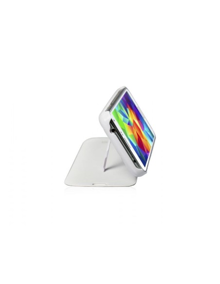 Funda con batería integrada 3.200 mAh para Samsung Galaxy S5 con flip, color blanco TEBATCASES5W kiwiku.com