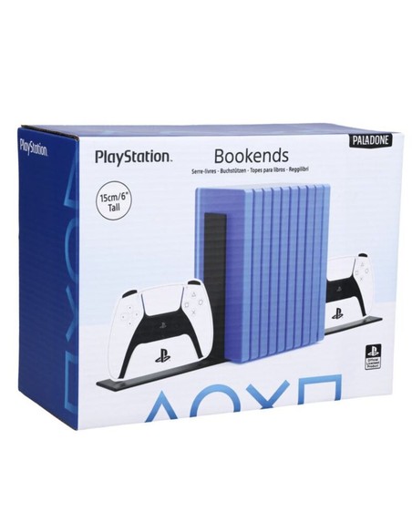 paladone_sujetalibros_playstation_-_bookends_temáticos_de_juego_para_estanterías