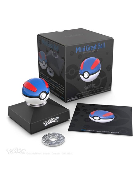 the_wand_company_réplica_electrónica_die_cast_mini_great_ball_8_cm_pokémon_5060178520835_oferta