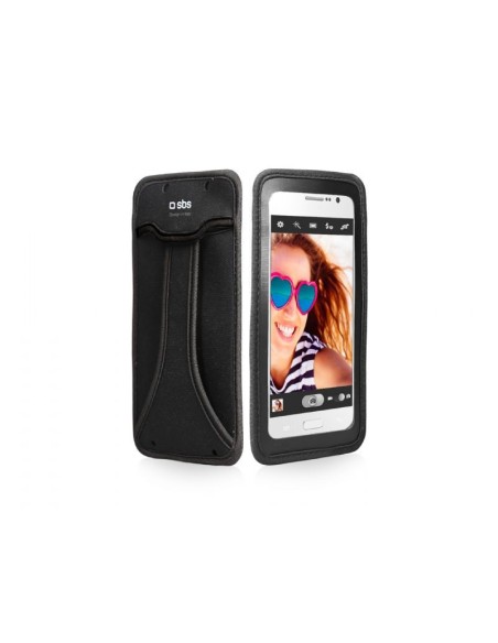 Funda handy universal en neopreno para Smartphone hasta 5 pulgadas, color negro TEHANDYXLK kiwiku.com