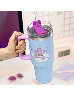 paladone_vaso_de_viaje_térmico_con_pajita_osos_amorosos_1.2l_capacidad_grande_para_bebidas_calientes_y_frías_5056577755824_ofert