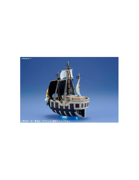 BANDAI HOBBY Kit Barco Spade Pirates One Piece 15 cm | Ensamblaje Fácil sin Pegamento | Kiwiku