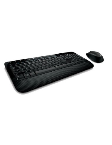 Microsoft wireless desktop 2000 - teclado inalámbrico con ratón, color negro