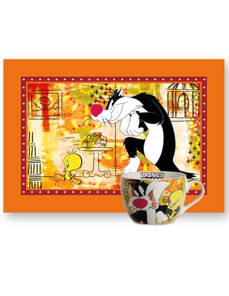 egan_set_de_taza_y_mantel_individual_silvestre_y_piolín_45x30_cm_430_ml_8055267580408_oferta