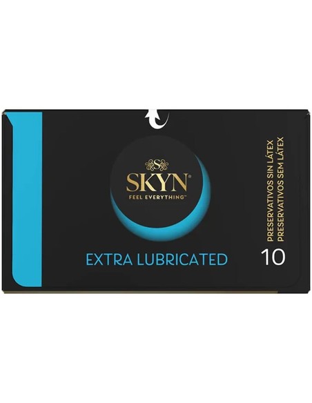 Preservativos Skyn Extra Lubricado 10 Unidades | Compra en Kiwiku