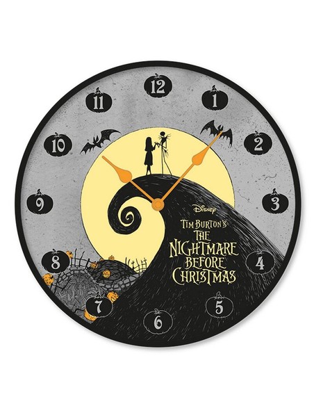 pyramid_international_reloj_de_pared_disney_pesadilla_antes_de_navidad_silueta