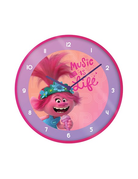 pyramid_international_reloj_de_pared_trolls_music_is_life_diseño_oficial_30_cm_5050293855400_oferta