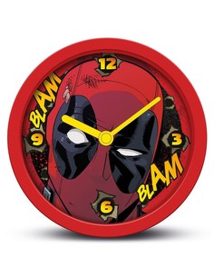 pyramid_international_reloj_de_sobremesa_marvel_deadpool_blam_blam_diseño_coleccionable_15_cm_5050293858937_oferta