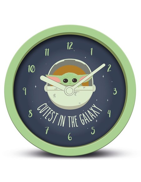 pyramid_international_reloj_de_sobremesa_the_mandalorian_cutest_in_the_galaxy_-_diseño_temático_star_wars
