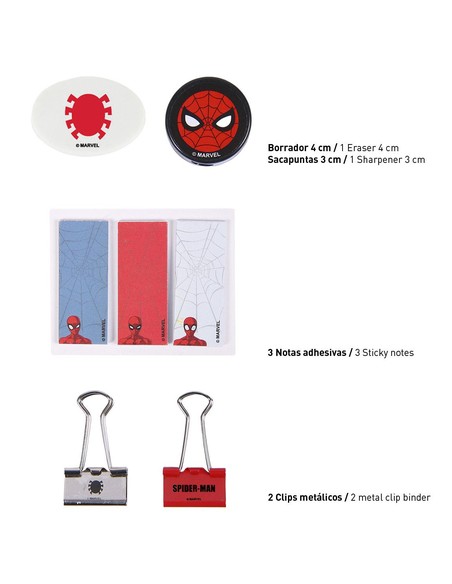 cerda_set_de_papelería_escolar_spider-man_azul_oscuro_22_x_14_cm_12_piezas_8427934589524_barato