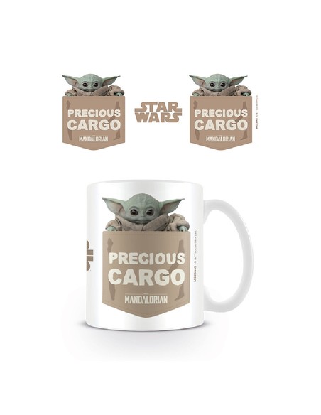pyramid_international_taza_blanca_the_mandalorian_precious_cargo_con_baby_yoda_315_ml_5050574258456_oferta