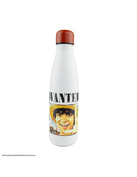 cinereplicas_botella_metálica_cartel_se_busca_luffy_live_action_500_ml_acero_inoxidable_licencia_oficial_4895205618343_oferta