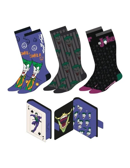 cerda_pack_calcetines_3_piezas_joker_talla_38/45_unisex_8445484477566_oferta