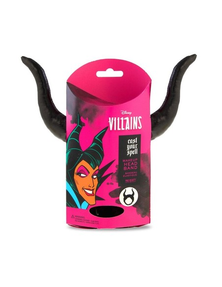 mad_beauty_banda_de_pelo_elástica_disney_villains_maleficent_para_maquillaje