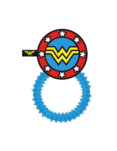 Cerda Mordedor Perro Wonder Woman Azul | Juguete Duradero para Mascotas en Kiwiku