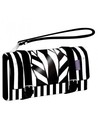 Cerda Cartera Beetlejuice Polipiel Mujer, Diseño Temático Con Compartimentos, Medidas Aproximadas 18x10x3 Cm