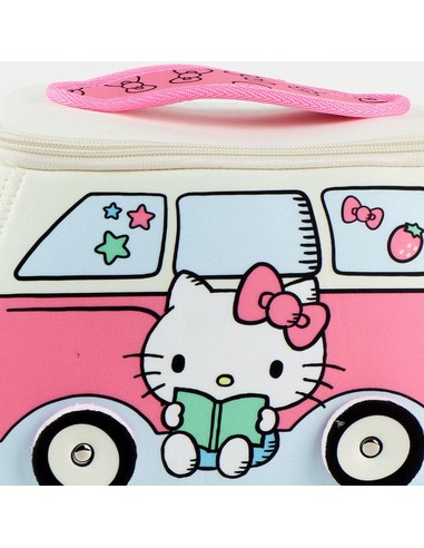 Neceser Aseo Viaje Hello Kitty Cerda Rosa | Organizador Higiene Infantil Kiwiku