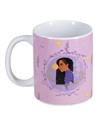 Paladone Taza Asha Wish Rosa 300 Ml - Mug Motivacional Con Mensaje Positivo para Desayos Diarios
