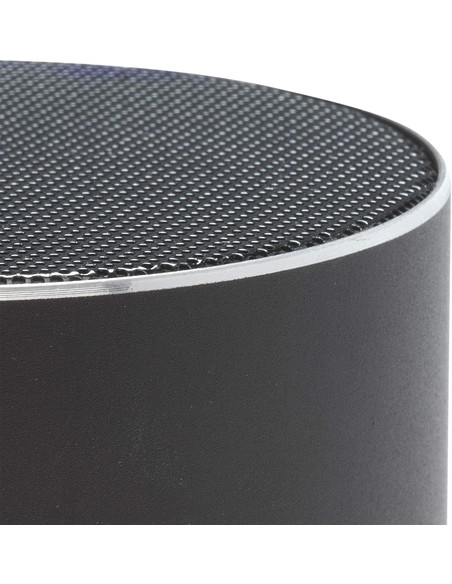 Altavoz Bluetooth DENVER BTS-32BLACK 3W con Luces LED y Ranura SD | Kiwiku