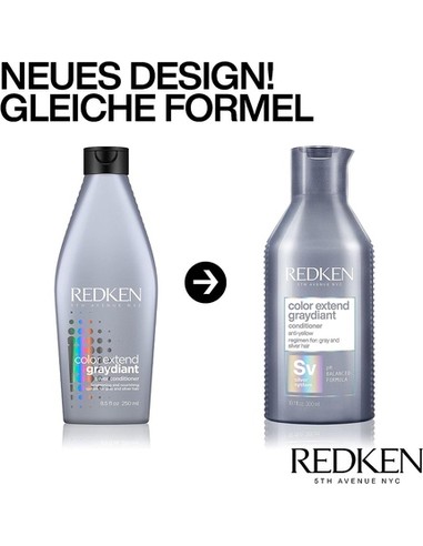 REDKEN Color Extend Graydiant Acondicionador Anti-Yellow 300 ml - Kiwiku